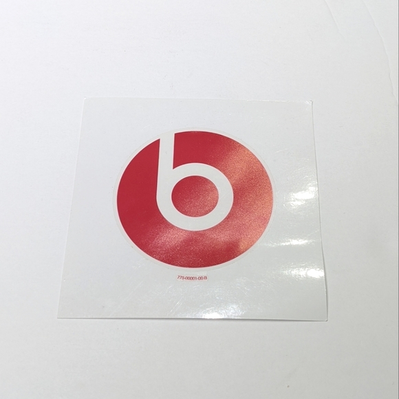 Beats by Dre Logo Sticker - Picture 1 of 2